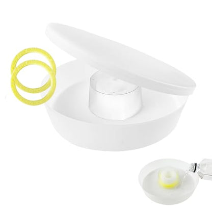 Upgraded Rapid Bee Top Feeder with Anti-Drowning Sponge Rings, Round Hive Top Feeders for 8-Frame and 10-Frame Bee Hives (1 Pack) - style: 1 Pack