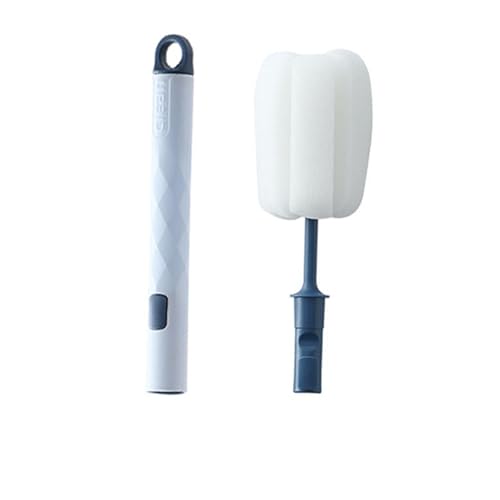 2pcs Bottle Brush，Water Bottle Cleaner Brush ，Sponge Brushes，Bottle Brushes for Cleaning，Long Handle Bottle Brush,Perfect for Bottles、 Water Bottles、 Tumblers、 Narrow Neck Containers