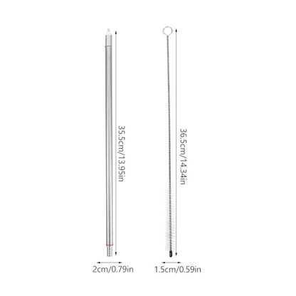 Stainless Steel Beer Bottling Wand with Valve for Oktoberfest Party Sturdy Bottling Wand for Home Brewing