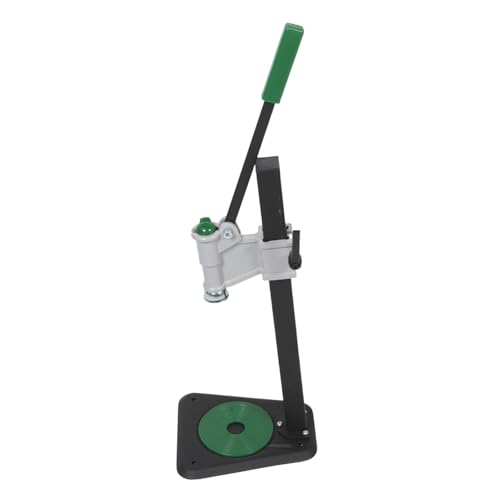 Toyvian Manual Beer Bottle Capper Bench Crown Capper for 26mm/29mm Caps with Adjustable Height 7.8"-18.3" Handheld Sealing Tool for Home Brewing and Soda Bottling