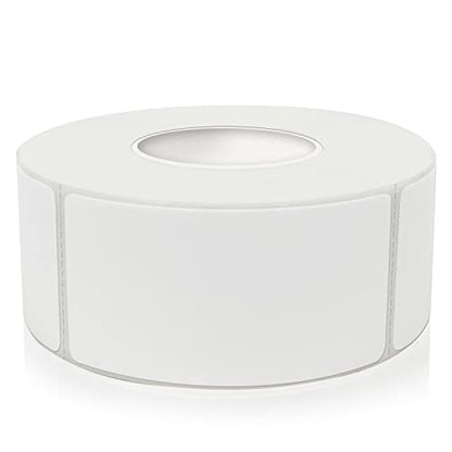 Removable Freezer Labels, Date Label 1x2 Inch Food Storage Stickers, Waterproof Oil Resistant Easy Clean Leaves no Residue 300 Total Per Roll - color: White, size: 1×2 inch