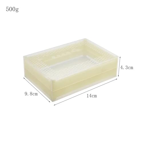 Queen Bee Cage 15pcs 500g/250g Beehive Comb Honey Box Plastic Packing Gift Bee Special for Beekeeping Supplies(500g) - color: 500g