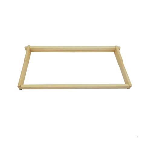 Hoover Hives Wooden Deep Frames – Durable and Precision-Crafted Langstroth Frames for Beekeeping, Compatible with Standard Deep Hive Boxes (10 Pack)