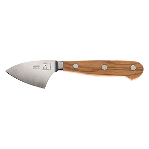 Mercer Culinary Renaissance Olive Wood Parmesan Cheese Knife, 2.75-Inch - color: Olive Wood Handle, size: 2.75-Inch Parmesan Cheese Knife