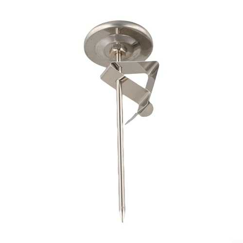 2 Pack Milk Frothing Thermometer Coffee Steel Probe Type with Clip Latte Chocolate from 30 to 210f Gadget Pitcher
