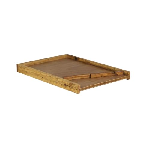 Hoover Hives 10 Frame Langstroth Beehive Parts Kit Dipped in 100% Beeswax Includes Telescoping Top Cover, Oval Bee Escape, Inner Cover, Solid Bottom Board, Entrance Reducer & Queen Excluder - size: 10 Frame