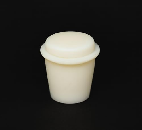 #7 Silicone Bung/Stopper for Glass 5 Gallon (20 L) Carboys - 5 Packs - Food Grade Silicone - Ventilating Bung - style: #7 Ventilating Bung