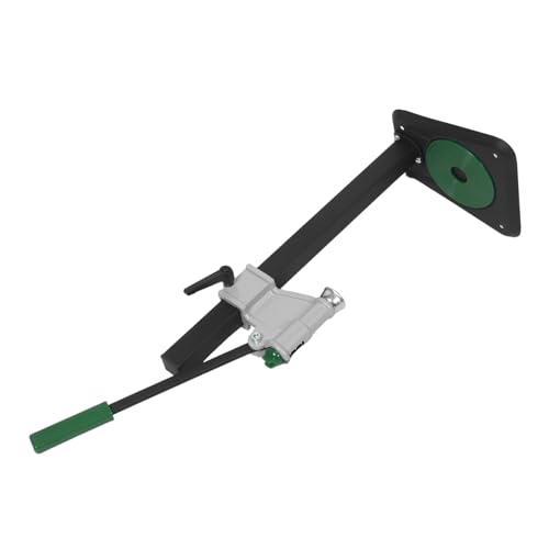 Manual Bottle Capper Tool for Home Brewing, Heavy Duty Iron Bench Capper with Adjustable Height 7.8-18.3 Inches, Detachable Design and Stable Tabletop Base for 26mm/29mm Crown Caps
