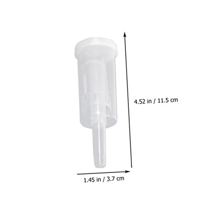 Generic 3Sets One Way Valves for Homemade Wine Fermentation Food Grade Plugs Included for Brewing and Secondary Fermentation Compatible with Fermenting Jugs and Wide