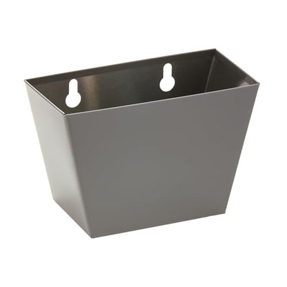 Stainless Steel Bottle Cap Catcher Wall Mounted Beer Bottle Top Bucket Silver | Rustproof, Beer Bottle Top Remover Bucket, Screw in Wall for Wooden Shelf Fence Post Table - color: Silver