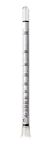 FastRack Name Hydrometer Alcohol 0-200 Proof and Tralle Hydrometer, Alcohol Proof Tester for Liquor, Distilling Moonshine - Alcohol Hydrometer for Proofing Distilled - size: 1 Count (Pack of 1)
