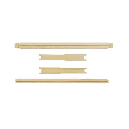 Hoover Hives Wooden Deep Frames – Durable and Precision-Crafted Langstroth Frames for Beekeeping, Compatible with Standard Deep Hive Boxes (10 Pack)