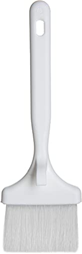 SPARTA 4040202 Meteor Nylon Basting Brush With Nylon Bristles, 3 Inches, White, (Pack of 12) - color: White, size: 3"