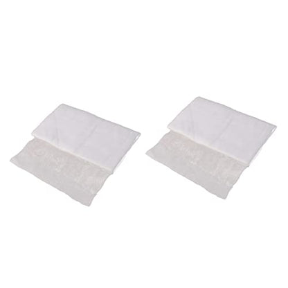 ABOOFAN 2pcs Unbleached Cheese Cloths Kefir Strainer Cotton Fabric for Baking Straining - color: Whitex2pcs, size: Size 2x2pcs