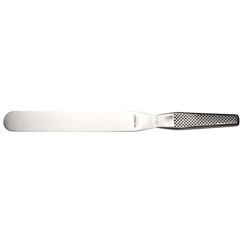 Global 10 inch Straight Spatula, Stainless Steel, GS-21/10 - size: 10-Inch