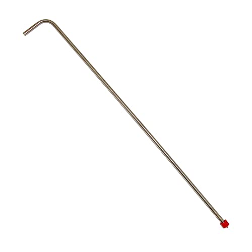 Gold Complete Beer Equipment Kit (K7p) Premium with 5 Gallon Glass Carboy, Carboy Handle, Stainless Spoon, and Stainless Racking Cane
