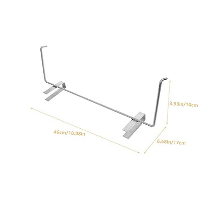 ibasenice 3pcs Beehive Frame Holder Stainless Steel Beekeeping Tool for Beekeepers