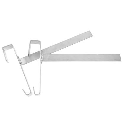 Beehive Frame Holder 2Pcs Stainless Frame Holder Strong Reusable Perch Stand for Beekeeping Frame Support and Tool Storage for Beekeeper Beekeeping
