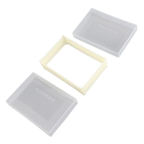 Beekeeping Comb Foundation Sheets - Plastic Beehive Frame Kit with High Wax Content - Beekeeper Equipment for Honey Hive