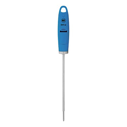 Escali DH1 Gourmet Digital Meat Thermometer with Extra Long Probe, NSF Certified, Blue - color: Blue