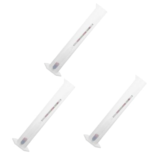 2 Sets Home Brew Hydrometer Kit Round Cylinder Triple Scale Alcohol Meter for Wine Making Beginners - color: 3