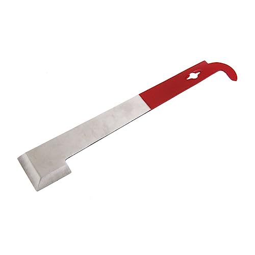 BESPORTBLE Beehive Tool Stainless Steel j Hook Pry Tool Beekeeping Equipment Hanging Hole Red Cm