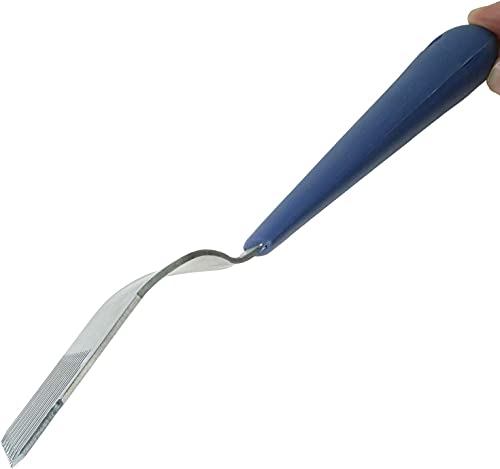 Bee Keeping Stainless Steel Uncapping Fork Beekeeping Honey Fork Shovel Tool with Plastic Handle