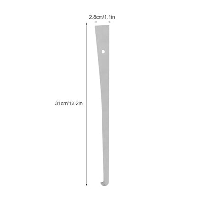 1Pc 12.2 Inch Stainless Steel Frame Cleaning Scraper, Multi-Functional Beehive Scraper Tool for Daily Beekeeping Work