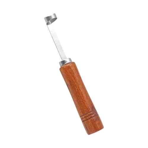Uncapping Cutter Honey Extraction Knife Stainless Steel Wooden Handle Effortless Cleaning Suitable for Beekeepers Home Use