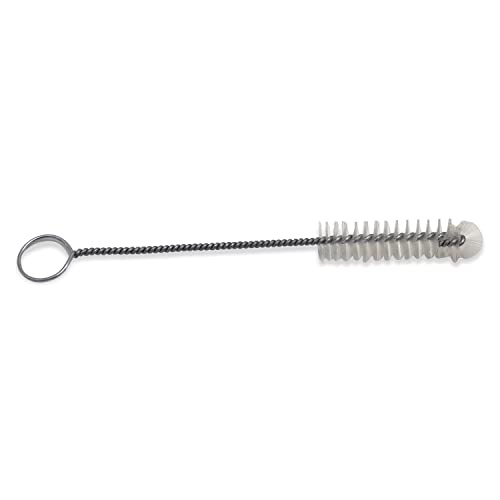 Airlock Brush – Clean Your 3 Piece Airlock and Bungs In-Between Batches of Beer, Wine, Mead, Cider, and More – Remove All Debris and Stains – Perfect Fit for 3Piece Airlock and Drilled Rubber Stoppers
