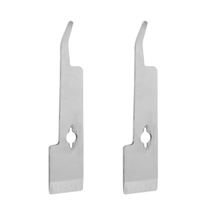2pcs Stainless Steel Beekeeping Tools Curved Hive Scrapers with Frame Lifters for Efficient Honey Extraction and Beehive Maintenance