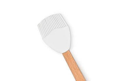 Le Creuset Silicone Signature Basting Brush, White - color: White