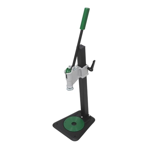 Manual Bench Bottle Capper Hand Operated Crown Capper for Home Brewing Tabletop Beer Bottle Cap Crimper with Adjustable Height 7.8"-18.3" Metal Lever Sealing Machine