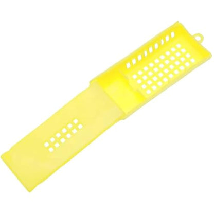 Queen Bee Cage 50Pcs Bee Tools Beekeeping Transport Cages Queen Hive Yellow Isolated Cage for Beekeeping Supplies