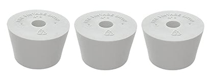 Home Brew Ohio #8 Drilled Rubber Stopper Set of 3