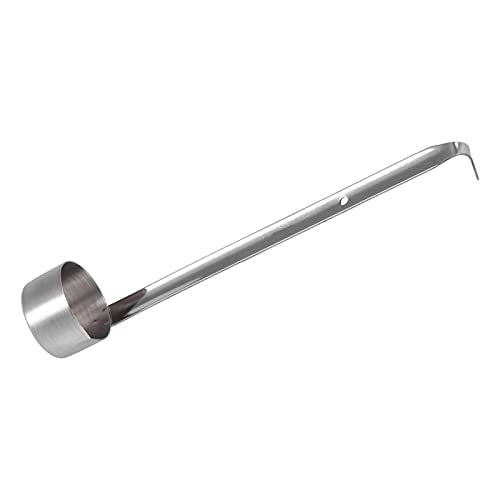 Buachois Wine Ladle, Stainless Steel Spoon with Hanging Hole and Pouring Spout Design for Kitchen Wine Beer Oil Vinegar Measuring (304 wine extract 50ML) - size: 304 wine extract 50ML