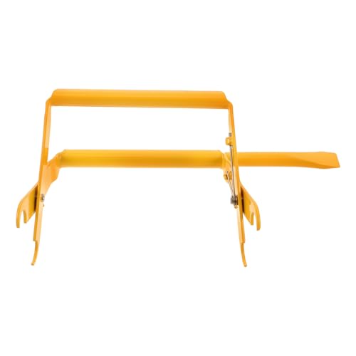 Beehive Frame Holder Clamp for Beekeeping Hive Tools with Stainless Steel and Plastic Construction Ergonomic Handle for Stable Frame Extraction and Hive Inspections