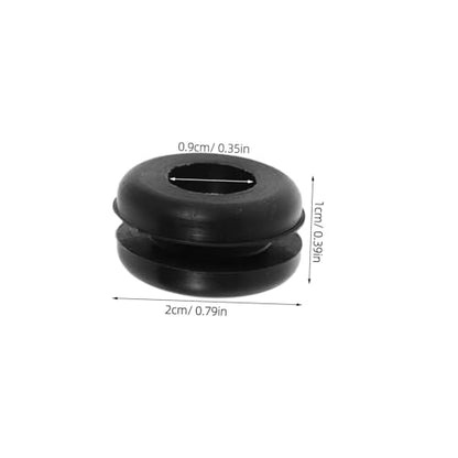 Homoyoyo 5pcs Leakproof Water Seal Fermentation Airlock Grommet for Homebrew Bucket Lid, Plastic Wine and Beer Fermenter Seal Ring for Brewing Equipment