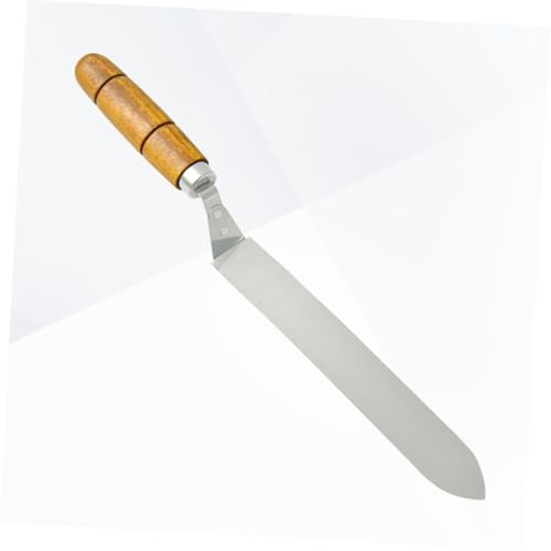 BESPORTBLE Stainless Steel Honey Extractor Uncapping Knife for Beekeeping Sturdy Honey Scraper Tool Serrated Edge and Ergonomic Handle