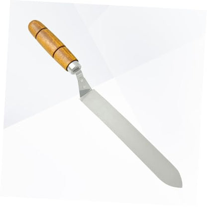 BESPORTBLE Stainless Steel Honey Extractor Uncapping Knife for Beekeeping Sturdy Honey Scraper Tool Serrated Edge and Ergonomic Handle