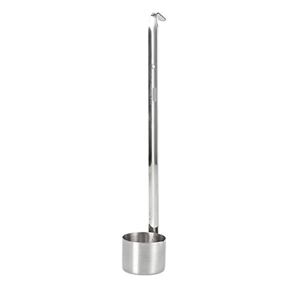 Buachois Wine Ladle, Stainless Steel Spoon with Hanging Hole and Pouring Spout Design for Kitchen Wine Beer Oil Vinegar Measuring (304 wine extract 125ML) - size: 304 wine extract 125ML