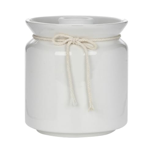 Ceramic Sealed Storage Jar 500ml for Pickling Kimchi Sauerkraut Fermentation Crock Kitchen Food Container