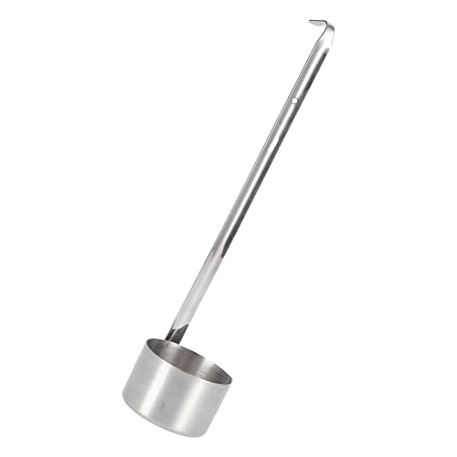 Buachois Wine Ladle, Stainless Steel Spoon with Hanging Hole and Pouring Spout Design for Kitchen Wine Beer Oil Vinegar Measuring (304 wine extract 250ML) - size: 304 wine extract 250ML