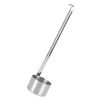Buachois Wine Ladle, Stainless Steel Spoon with Hanging Hole and Pouring Spout Design for Kitchen Wine Beer Oil Vinegar Measuring (304 wine extract 250ML) - size: 304 wine extract 250ML