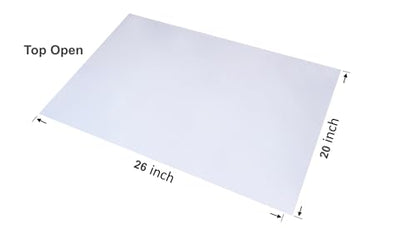 Wowfit 100 CT 20x26 Inch 1.1 Mil Clear Plastic Flat Open Poly Bags – Great for Dough Proofing, Bread Baking, Injera, Food Storage, Jackets, Coats, Pillows, Laundry, and More - size: 20"x26"-100pcs