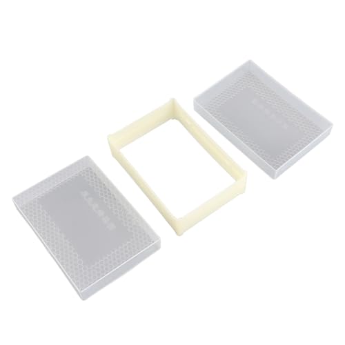 Beekeeping Comb Foundation Sheets - Plastic Beehive Frame Kit with High Wax Content - Beekeeper Equipment for Honey Hive