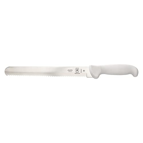 Mercer Culinary Ultimate White 10" Wavy Edge Slicer Knife - style: Wavy Edge Slicer Knife 10 Inch