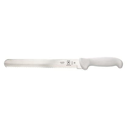 Mercer Culinary Ultimate White 10" Wavy Edge Slicer Knife - style: Wavy Edge Slicer Knife 10 Inch
