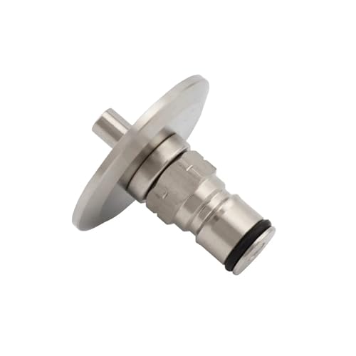1.5" Tri Clamp to Ball Lock Post - SS304 Sanitary Brewer Fitting for Homebrew Beer Kegs and Conical Fermenters(Gas and Liquid) - size: Gas and Liquid