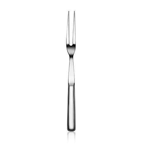 New Star Foodservice Hollow Handle Notched Serving Spoon (Silver, 2 Tine Pot Fork (11.5-Inch)) - size: 2 Tine Pot Fork (11.5-Inch)